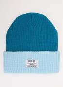 Lil' Boo Hygge ribgebreide muts met logo