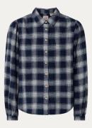 Levi's Journey Western blouse met ruitdessin