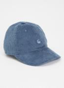 Carhartt WIP Harlem pet van corduroy met logoborduring