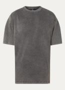 Represent Initial oversized T-shirt met verwassen afwerking