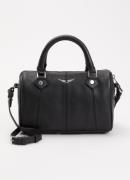 Zadig&Voltaire Sunny Vibe XS crossbodytas van leer met afneembare scho...