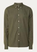 Les Deux Desert regular fit overhemd met logo