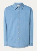 NN.07 Casper comfort fit overshirt van denim
