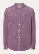 Carhartt WIP Madison regular fit overshirt van corduroy met logobordur...