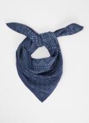 OLAF Bandana sjaal met logoprint 55 x 55 cm