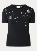 Fabienne Chapot Bodi T-shirt met strass