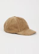 OLAF Pet van corduroy met logoborduring