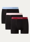 Calvin Klein Boxershorts met logoband in 3-pack