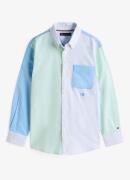 Tommy Hilfiger Oxford overhemd met colour blocking