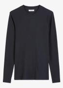 Marc O'Polo Denim Longsleeve met ribstructuur