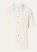 Drôle de Monsieur Chemise regular fit overhemd met structuur