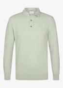 Profuomo Luxury regular fit polo in lyocellblend