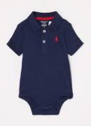 Ralph Lauren Romper met logoborduring