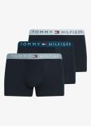 Tommy Hilfiger Boxershorts met logoband in 3-pack