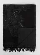Gerard Darel Rosetta sjaal van wol met pailletten 180 x 70 cm