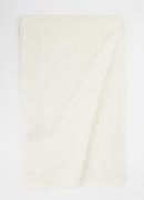 River Woods Ribgebreide sjaal in alpaca wolblend 30 x 225 cm