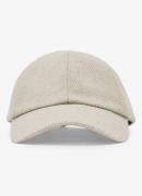 Reiss Salas pet in wolblend met visgraatdessin