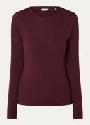 Marc O'Polo Denim Longsleeve met ronde hals