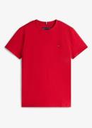 Tommy Hilfiger T-shirt met streepprint en logoborduring