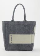 Isabel Marant Yenka shopper van canvas met logo
