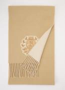 Burberry B Crest sjaal van kasjmier met borduring 165 x 33 cm