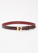Gerard Darel Lauren riem van leer met logo