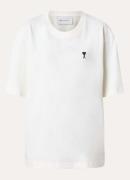 AMI Paris T-shirt met logo- en backprint