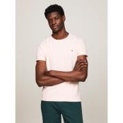 T-shirt slim stretch, ronde hals