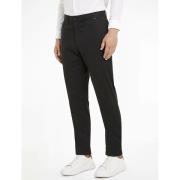 Slim chino broek in twill