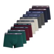 Set van 10 effen boxershorts