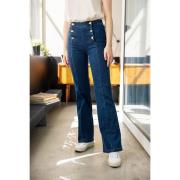 Flare jeans in matrozenstijl PAULA