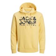 Hoodie met print vooraan