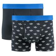 Set van 2 bedrukte boxershorts Comfort