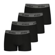 Set van 4 boxershorts Basic Coton