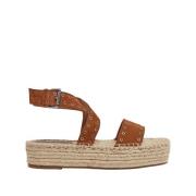 Sandalen met sleehak Tracy Antique