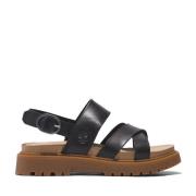 Leren sandalen Clairmont Way Cross Strap