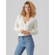 Vest met V-hals, knoopsluiting