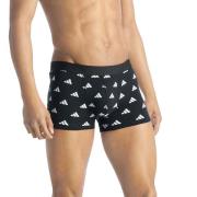 Set van 3 effen boxershorts in katoen, Active Flex