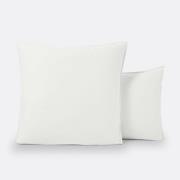 Effen kussensloop in gewassen katoen, Scenario