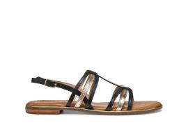 Platte, leren sandalen Sozy Plus