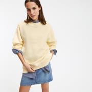 Sweater met ronde hals, los volume