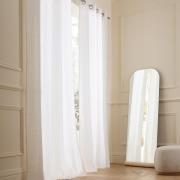 Linnen gordijn met oogjes Colin