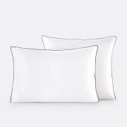 Kussensloop in gewassen satijnkatoen, Victor, effen