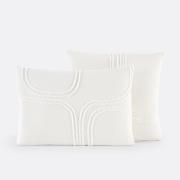 Kussensloop in getuft katoen, Massimo