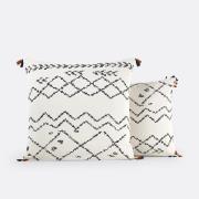 Kussensloop in katoen, Afro Craft