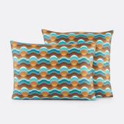 Kussensloop in katoensatijn, Riola