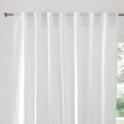 Linnen gordijn afgewerkt met verdekte lussen, Elba