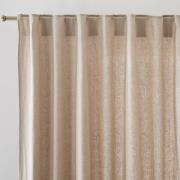 Linnen gordijn afgewerkt met verdekte lussen, Elba