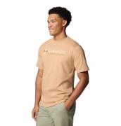 T-shirt met korte mouwen en logo op borst essentiel