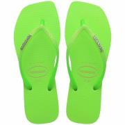Teenslippers Slim Square Glitter Neon